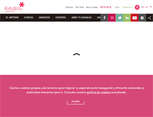 Tablet Screenshot of kidsandus.es